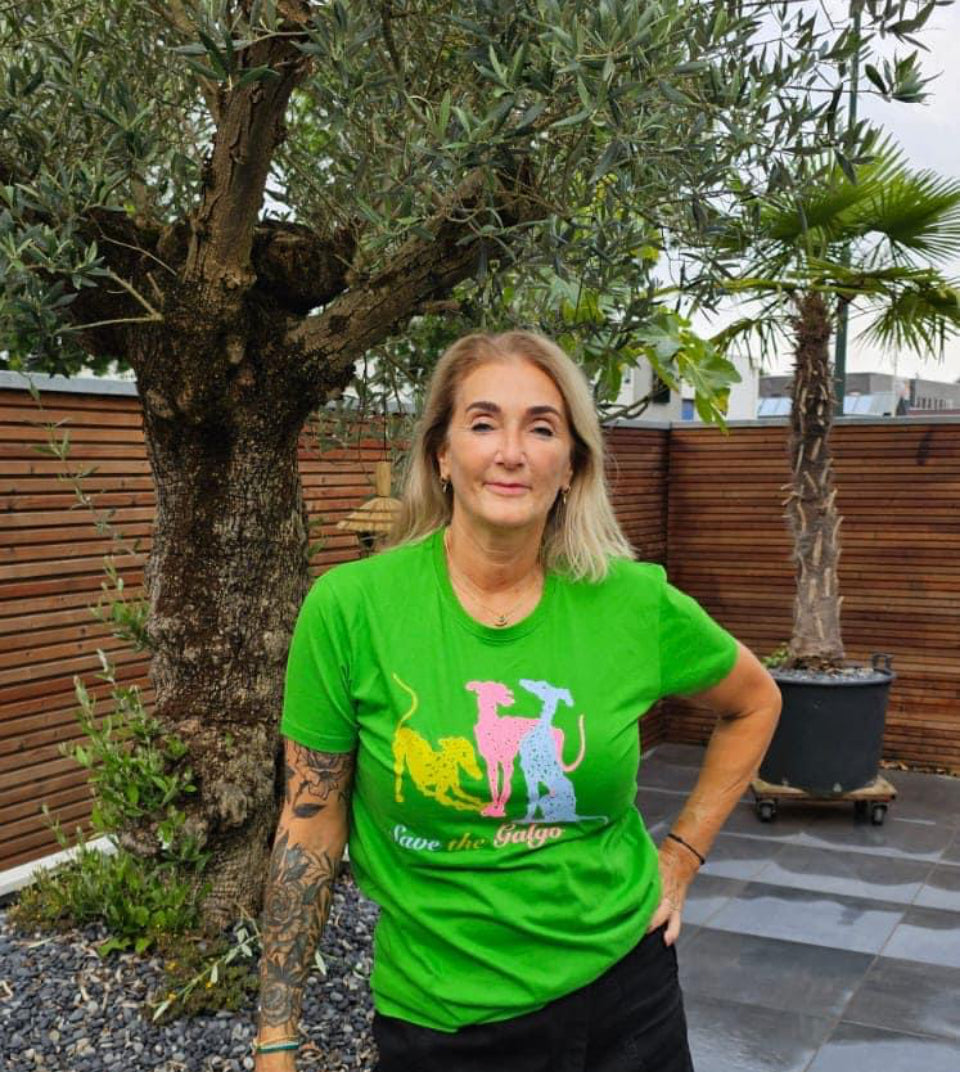 Dames shirt logo Windhonden