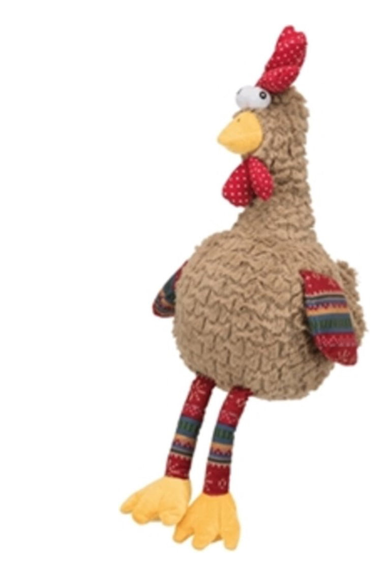 Hondenknuffel met geluid - Haan