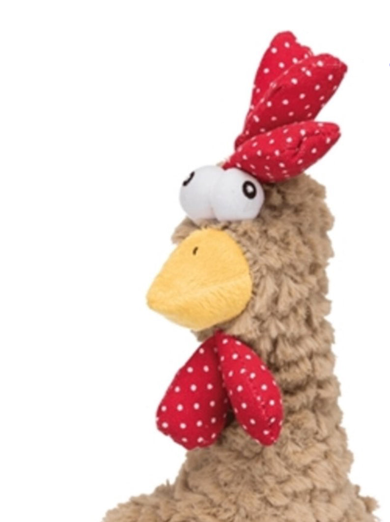 Hondenknuffel met geluid - Haan