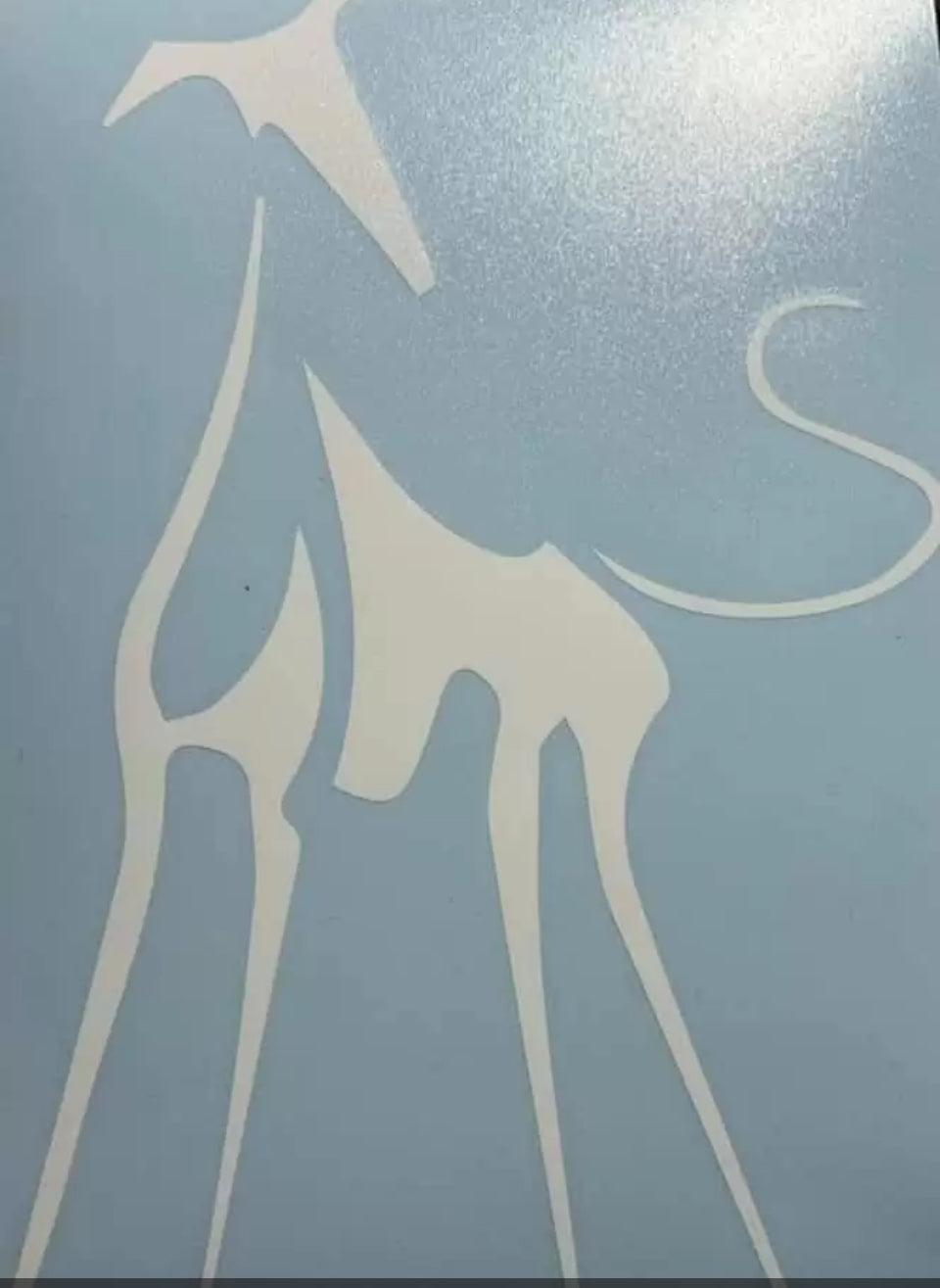 Autosticker (diverse kleuren)