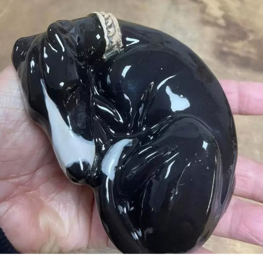 Beeldje slapende windhond (Diverse kleuren)