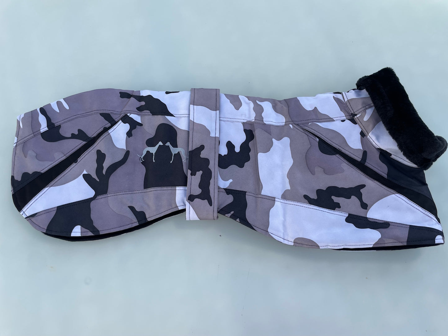 Galgo Winterjas Army Grijs