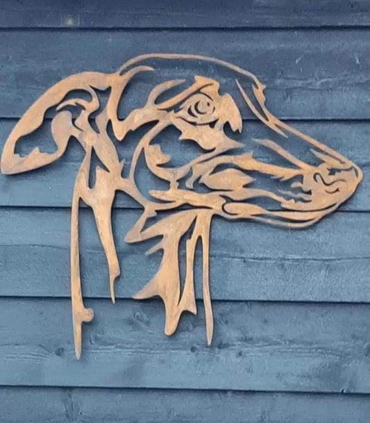 Metalen wandpaneel voor binnen en buiten (Brons)