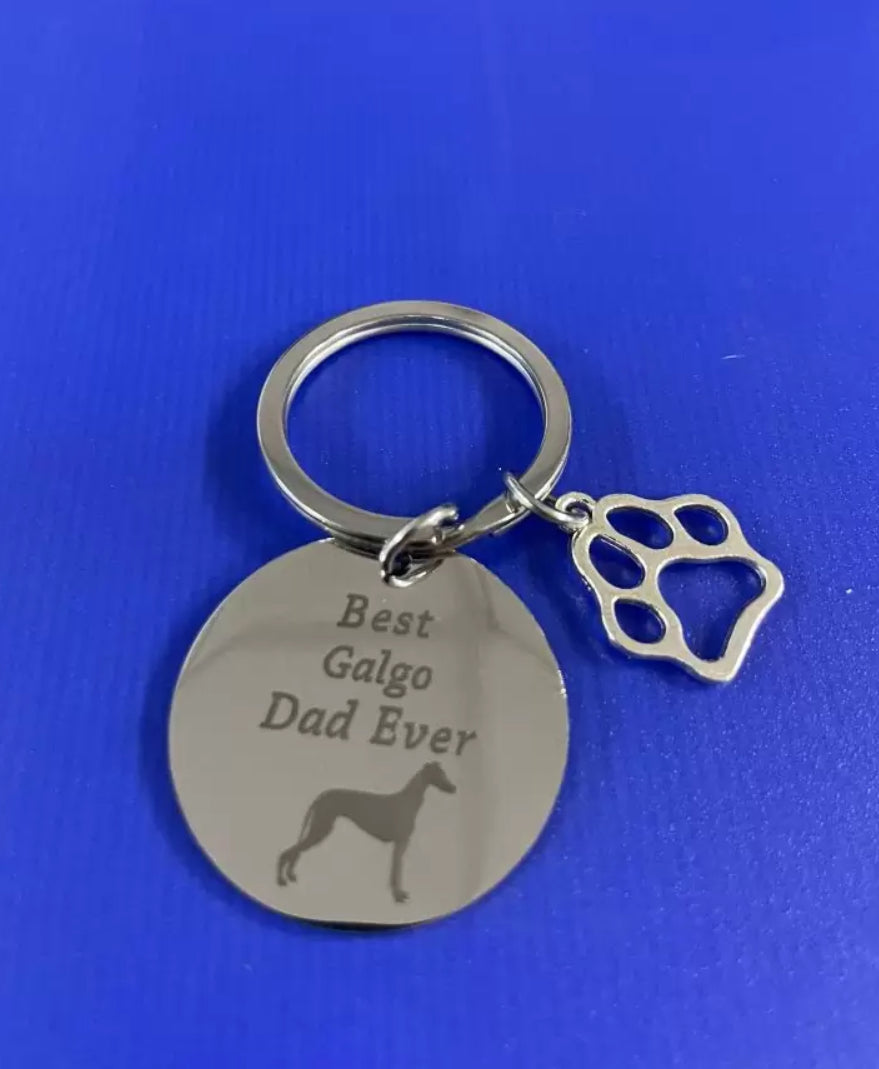 Sleutelhanger Best Galgo Mum/Dad