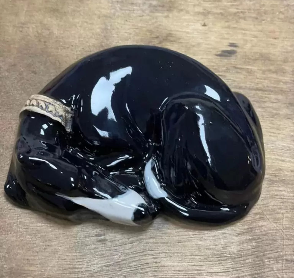 Sleeping Greyhound Statue (Various colours)