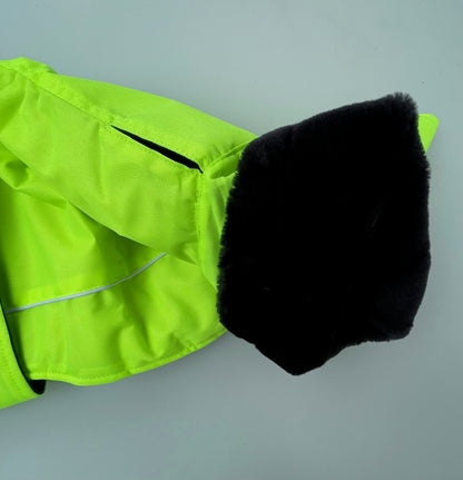 Galgo Wintermantel Fluo Grün - Galgo Project