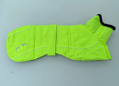 Galgo Wintermantel Fluo Grün - Galgo Project