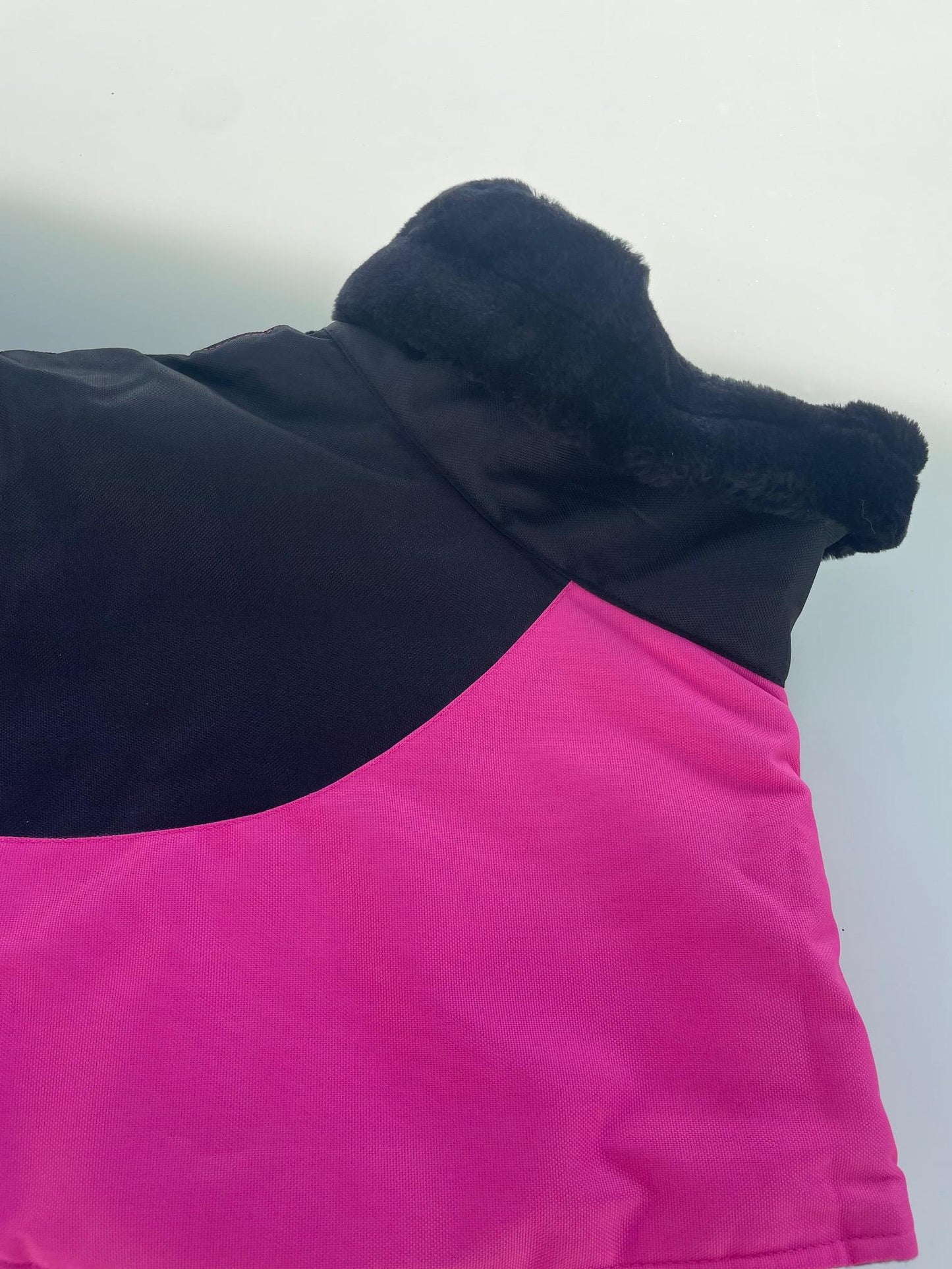Winter Coat Galgo Fuschsia with Black - Galgo Project